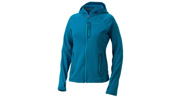 Marmot Stretch Fleece Hoody - Women's-Dark Atomic-Small, 89060-DARK ATOMIC-S