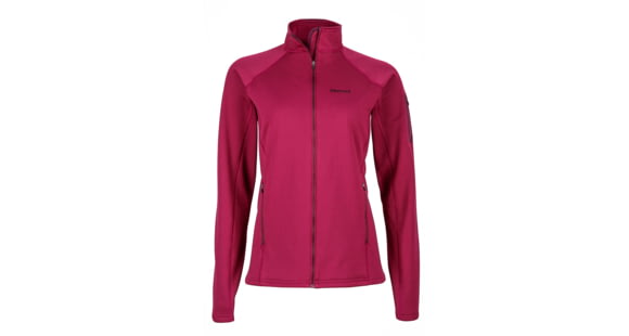 Marmot Stretch Fleece Jacket - Women's-Magenta-Large, 889169155543
