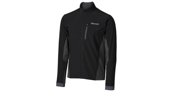 Marmot Stretch Light Jacket - Men's-Black/Slate Grey-Medium, 50960-BLACK/SLATE GREY-M