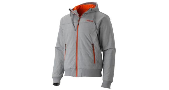 Marmot Summit Rock Insulated Hoody - Men's -Steel Heather-X-Large