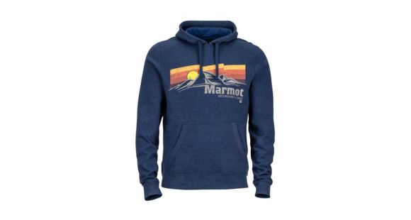 Marmot Sunsetter Hoody - Men's, Vintage Navy Heather, L, 43680-2829-L