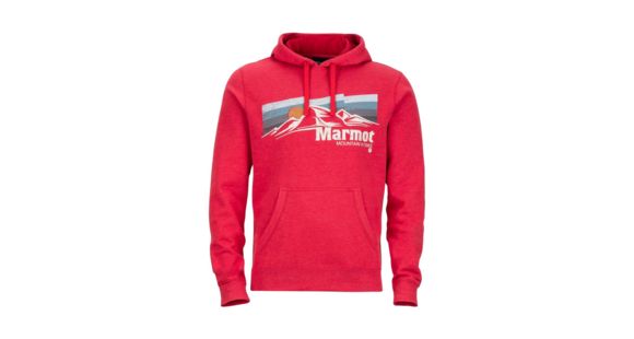 Marmot Sunsetter Hoody - Men's, Auburn Heather, L, 43680-8483-L