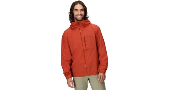 Marmot Superalloy Bio Rain Jacket - Men's, Sumac, L, M15378-24360L