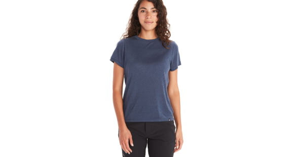 Marmot Switchback Short Sleeve - Women's, Medium, Arctic Navy, M12621-2975-M