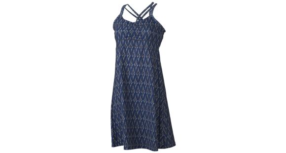 Marmot Taryn Dress - Women's-Dark Steel Ikat-Large, 57150-DARK STEEL IKAT-L