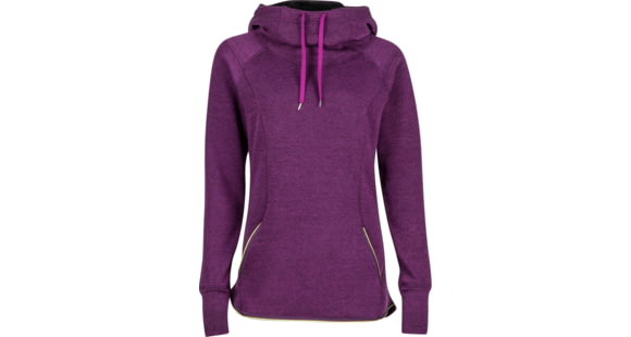 Marmot Tashi Hoody - Women's-Deep Plum Heather-Large