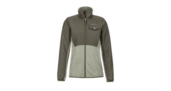 Marmot Tech Sweater - Women's, Dusty Olive Heather/Forest Night, XL, 89350-4917-XL