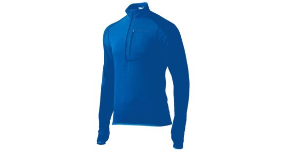 Marmot Thermo 1/2 Zip - Men's-Peak Blue/Dark Sapphire-Large mar1041-Peak Blue/Dark Sapphire-Large