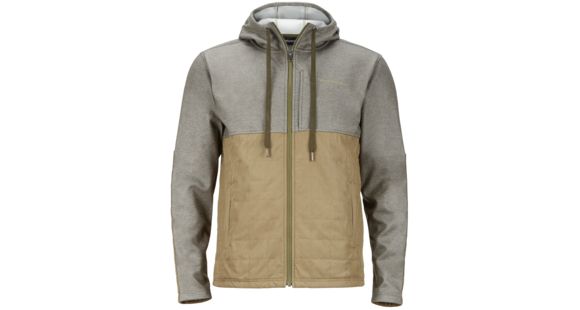 Marmot Tolman Hoody - Men's-Dark Olive/Calvary Brown-Small, 889169105524