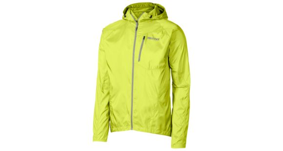 Marmot Trail Wind Hoody - Men's, Hyper Yellow, 2XL, 785562475205