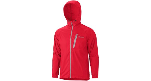 Marmot Trail Wind Hoody - Men's, Large, Team Red