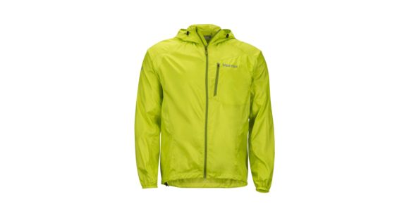 Marmot Trail Wind Hoody - Men's, Bright Lime, 2XL, 51170-4458-XXL