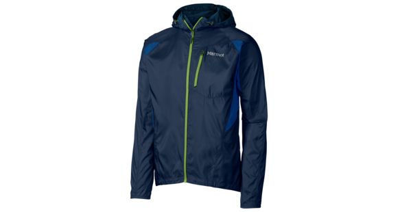 Marmot Trail Wind Hoody - Men's, Large, Dark Ink/Dark Azure, 785562587007