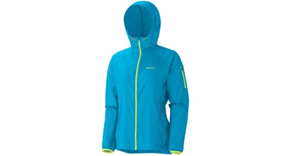 Marmot Trail Wind Hoody - Women's-Medium-Blue Sea