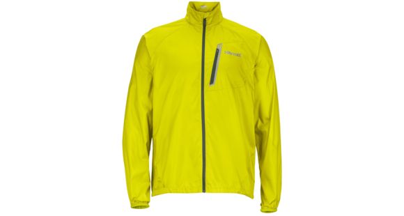 Marmot Trail Wind Jacket - Men's-Bright Lichen-Large, 889169819407