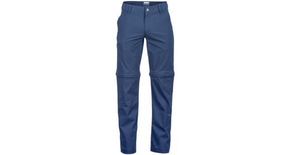 Marmot Transcend Convertible Pants - Men's, Dark Indigo, Regular Inseam, 32 Waist
