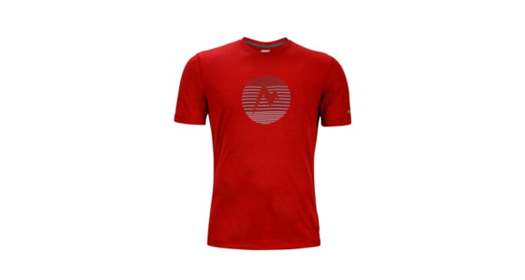 Marmot Transporter Short Sleeve Tee - Men's, Team Red Heather, Medium, 54880-8557-M