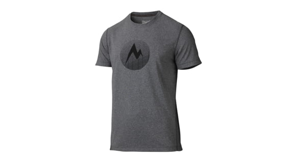 Marmot Transporter Short Sleeve Tee - Men's-Slate Grey Heather-Large, 204133