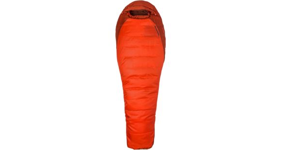 Marmot Trestles 0 Sleeping Bag (Synthetic)-Orange Haze/Dark Rust-Wide-Right