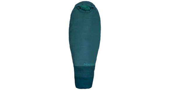 Marmot Trestles 15 Tl Sleeping Bag, Long, Dark Agave/Sea Moss, Long 6ft 0in, LZ, 39760-4806-Long, 6ft0in / LZ
