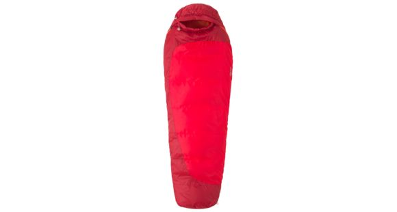 Marmot Trestles 30 Sleeping Bag, Synthetic, Kid's, Team Red, Regular, Left, MAR0744-555862
