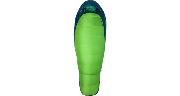 Marmot Trestles 30 Women's Sleeping Bag Synthetic, Long, Left, Greenery/Deep Teal, 23800-4896-LZ