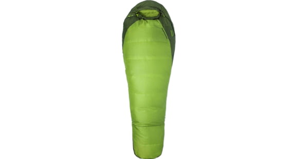 Marmot Trestles 30 Sleeping Bag Synthetic, Regular, Right, Green Lichen/Greenland, 23520-4430-RZ