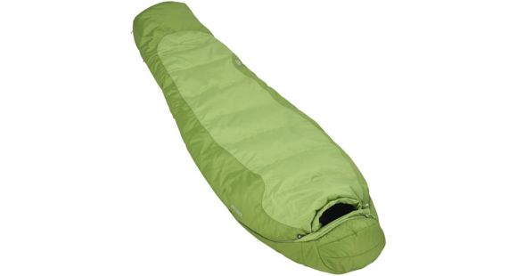 Marmot Trestles 30 Women's Sleeping Bag, Abstract Green/Dark Grass Regular, Right, MAR0075-M45-REG-RGT, 785562007642