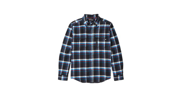 Marmot Tromso Midweight Flannel Long Sleeve - Men's, Black, Medium, 33320-001-M