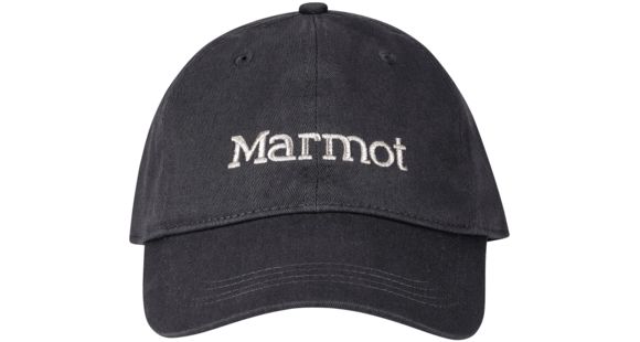 Marmot Twill Cap - Men's-Black/Steel