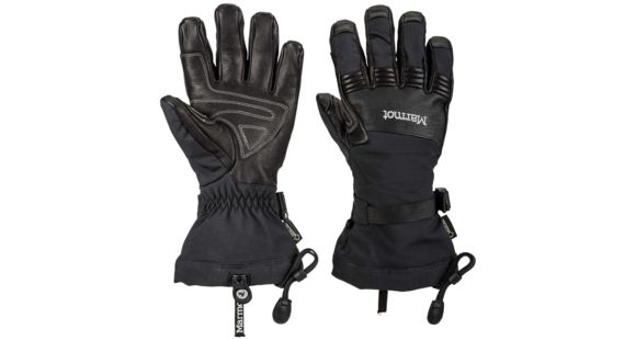 Marmot Ultimate Ski Gloves - Men's-Small-Black