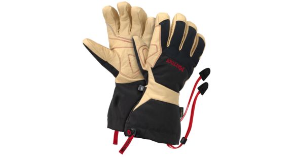 Marmot Ultimate Ski Gloves - Men's-X-Small-Black/Tan-Clearance, 785562364745