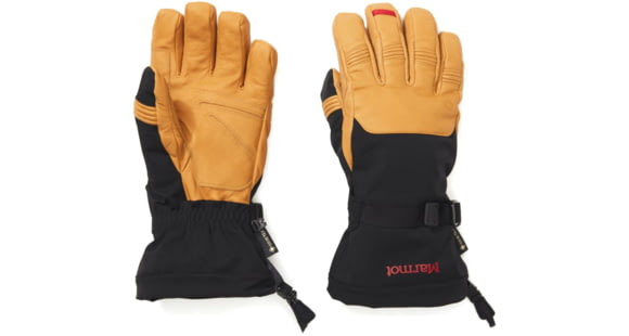 Marmot Ultimate Ski GORE TEX Glove - Men's, Black/Tan, Large, 82840-1157-L