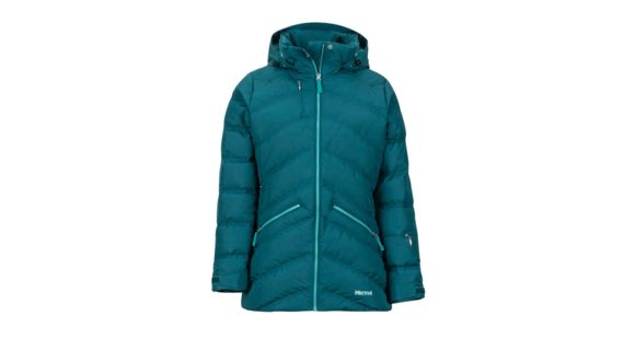 Marmot Val D'Sere Jacket - Women's, Deep Teal/Clear Sky, L, 75470-3607-L