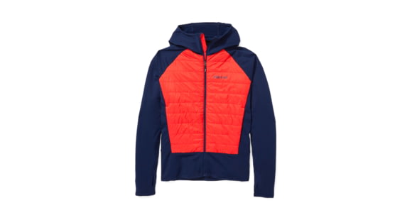 Marmot Variant Hybrid Hoody - Men's, Arctic Navy/Victory Red, Extra Large, 11390-3160-XL