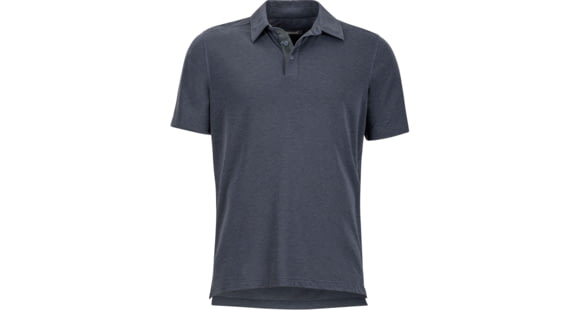 Marmot Wallace Polo Short Sleeve Shirt - Men's-Slate Grey Heather-Medium
