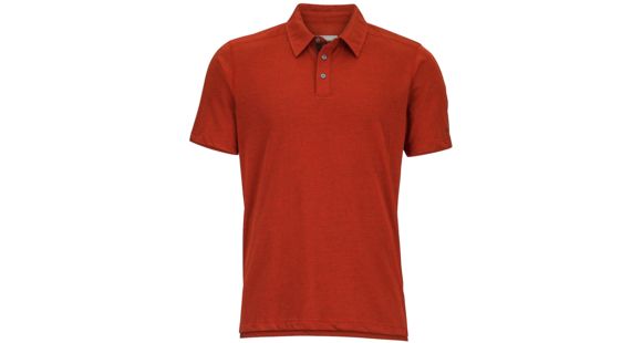 Marmot Wallace Polo Short Sleeve Shirt - Men's-True Redstone-XX-Large, 889169827068