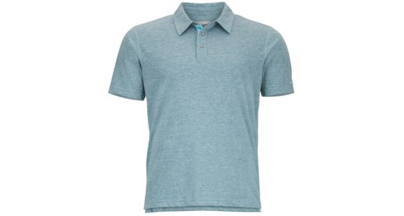 Marmot Wallace Polo Short Sleeve Shirt - Men's-Blue Granite-XX-Large, 889169826962