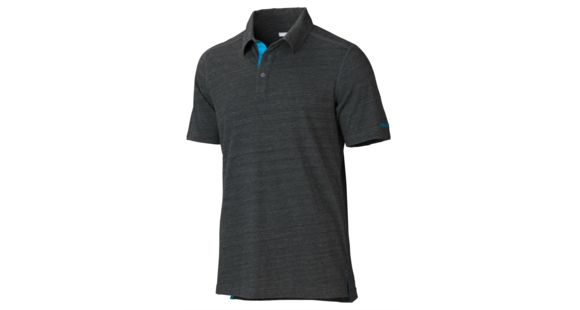 Marmot Wallace Polo Short Sleeve Shirt - Men's-Slate Grey-Small, 785562486966