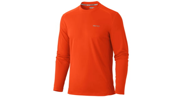 Marmot Windridge Long Sleeve - Men's, Blaze, Large, 785562534612