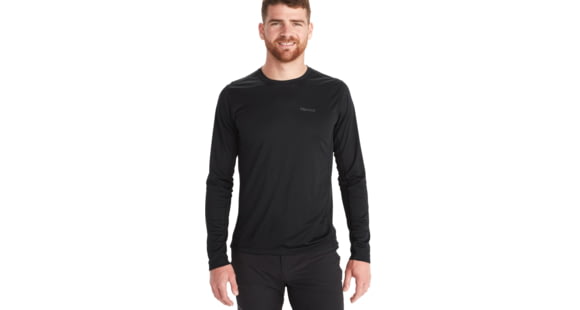 Marmot Windridge Long Sleeve - Men's, Black, Small, M12573-001-S