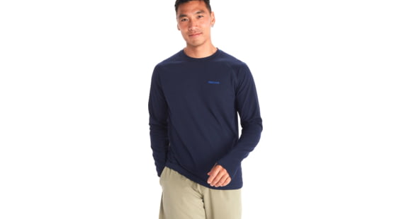 Marmot Windridge Long Sleeve T-Shirt - Men's, Arctic Navy, Extra Small, M14153-2975-XS