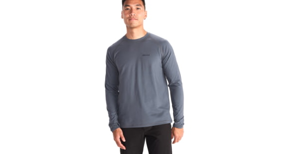 Marmot Windridge Long Sleeve T-Shirt - Men's, Steel Onyx, Extra Small, M14153-1515-XS