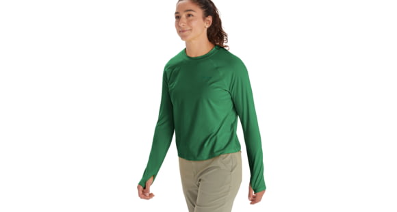 Marmot Windridge Long Sleeve T-Shirt - Womens, Clover, Small, M14236-23095-S