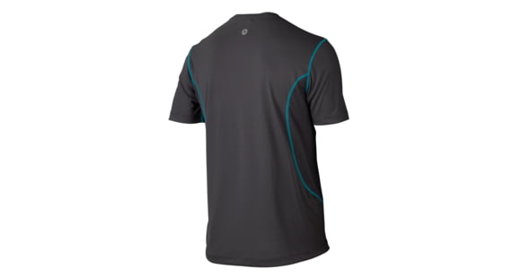 Marmot Windridge Short Sleeve Graphic Tee - Men's, Cobalt Blue / Slate Grey, Medium