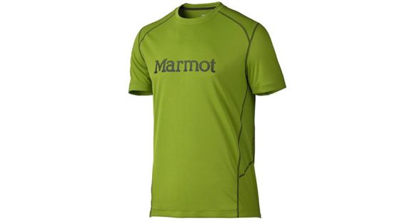 Marmot Windridge Short Sleeve Graphic Tee - Men's, Green Lichen, Medium, 785562481343