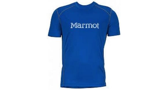 Marmot Windridge Short Sleeve Graphic Tee - Men's, Peak Blue, 2XL