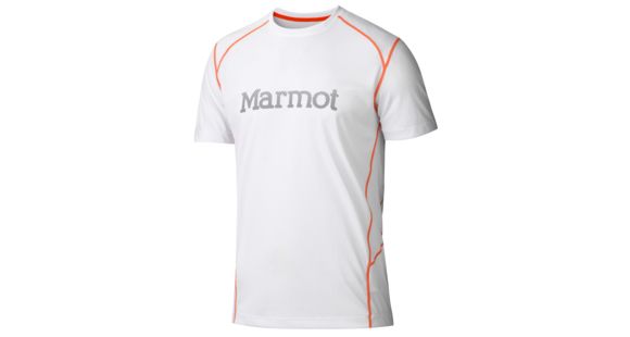Marmot Windridge Short Sleeve Graphic Tee - Men's, White, Medium