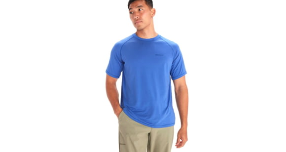 Marmot Windridge Short Sleeve - Men's, Trail Blue, 2XL, M14154-21538-XXL