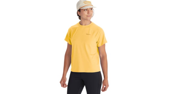Marmot Windridge Short Sleeve - Women's, Banana, Small, M14237-23093-S